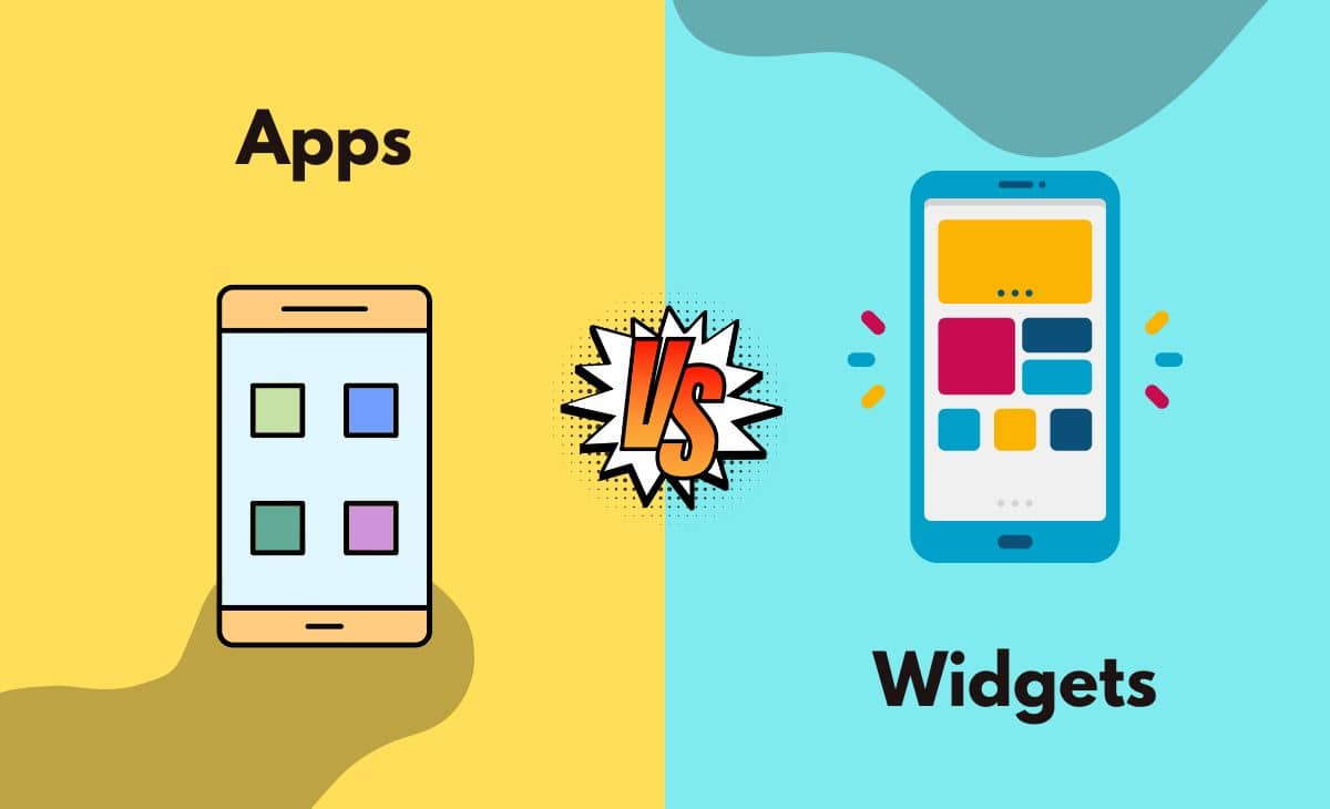 Difference Between Apps and Widgets