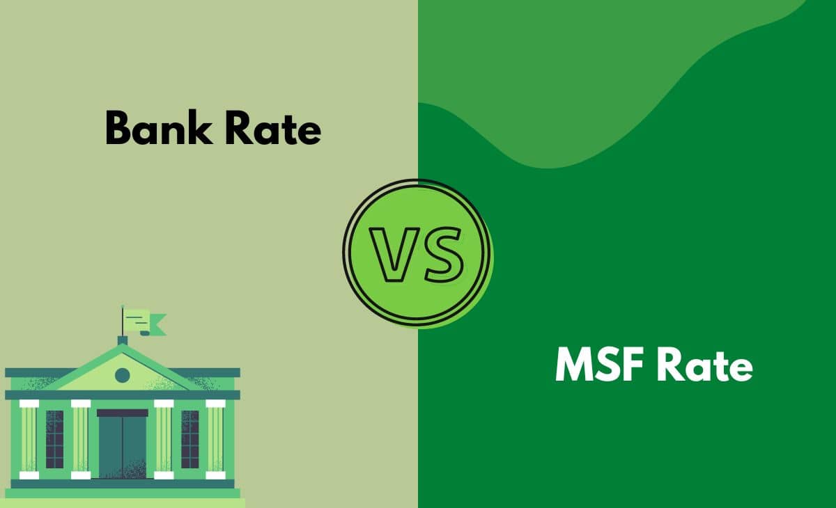 Difference Between Bank Rate and MSF Rate