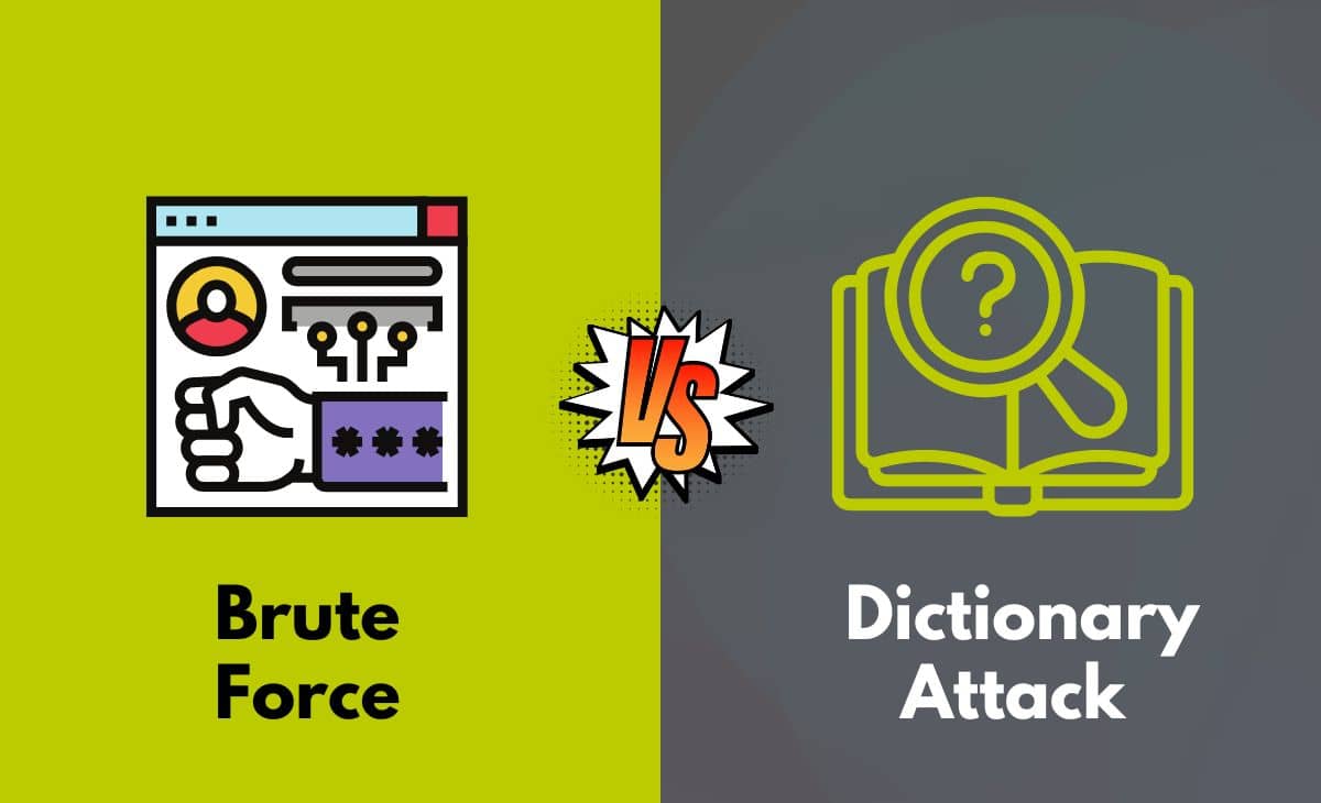 Difference Between Brute Force and Dictionary Attack