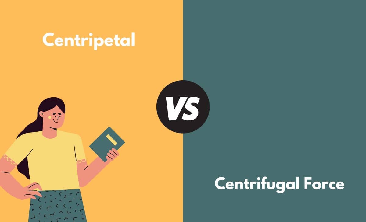 Difference Between Centripetal and Centrifugal Force