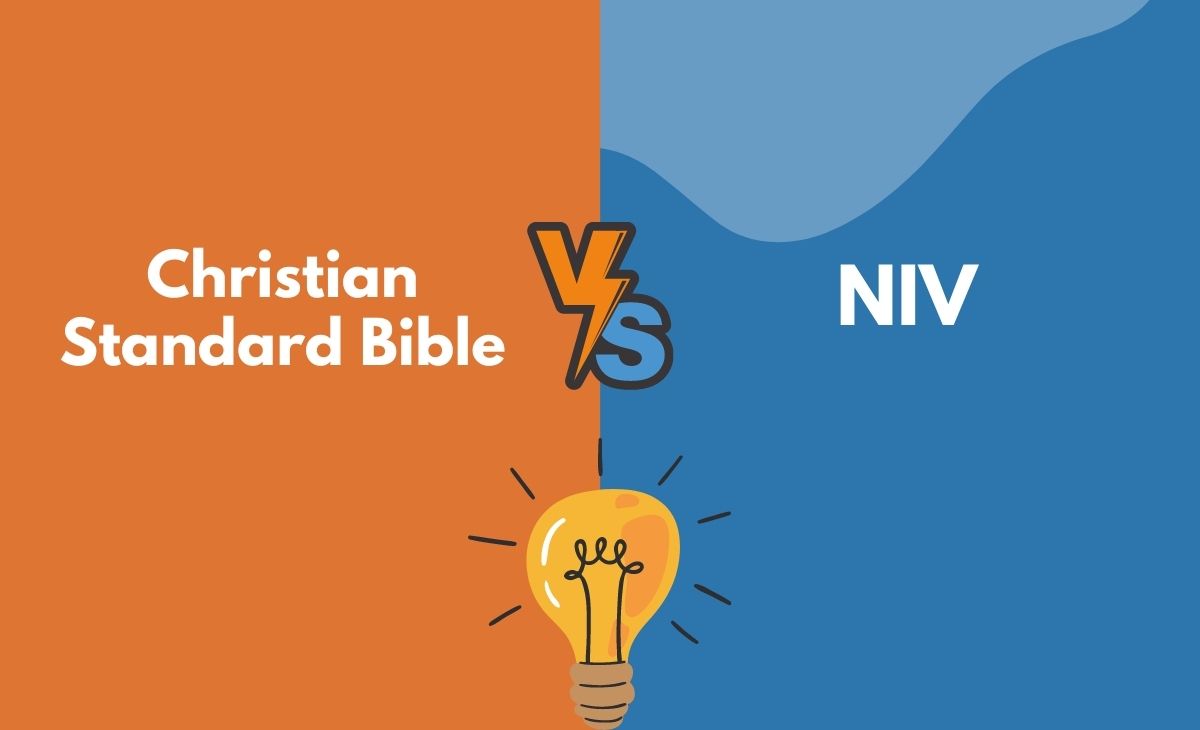 Difference Between Christian Standard Bible and NIV