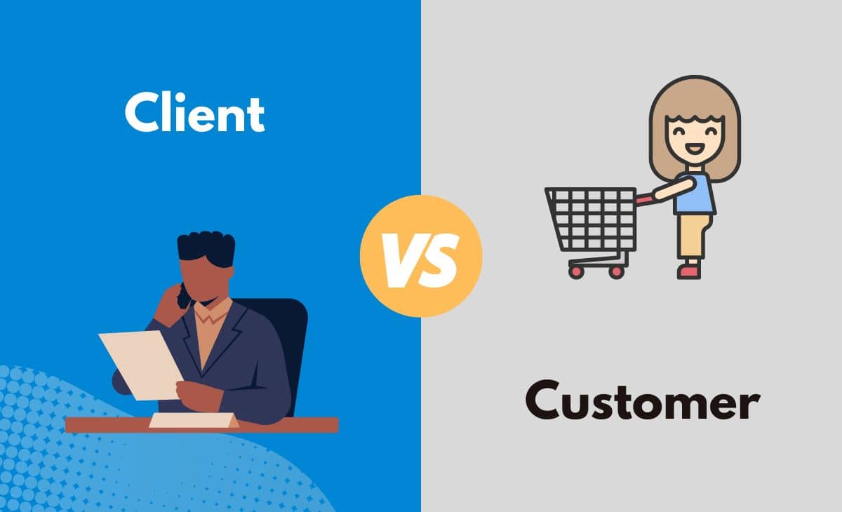 Difference Between Client and Customer