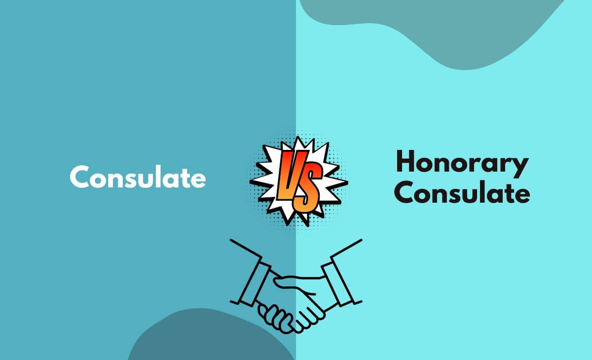 Difference Between Consulate and Honorary Consulate