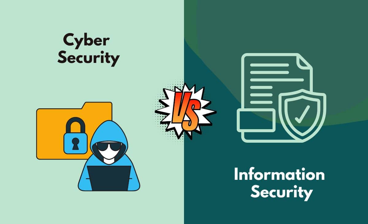 Difference Between Cyber Security and Information Security