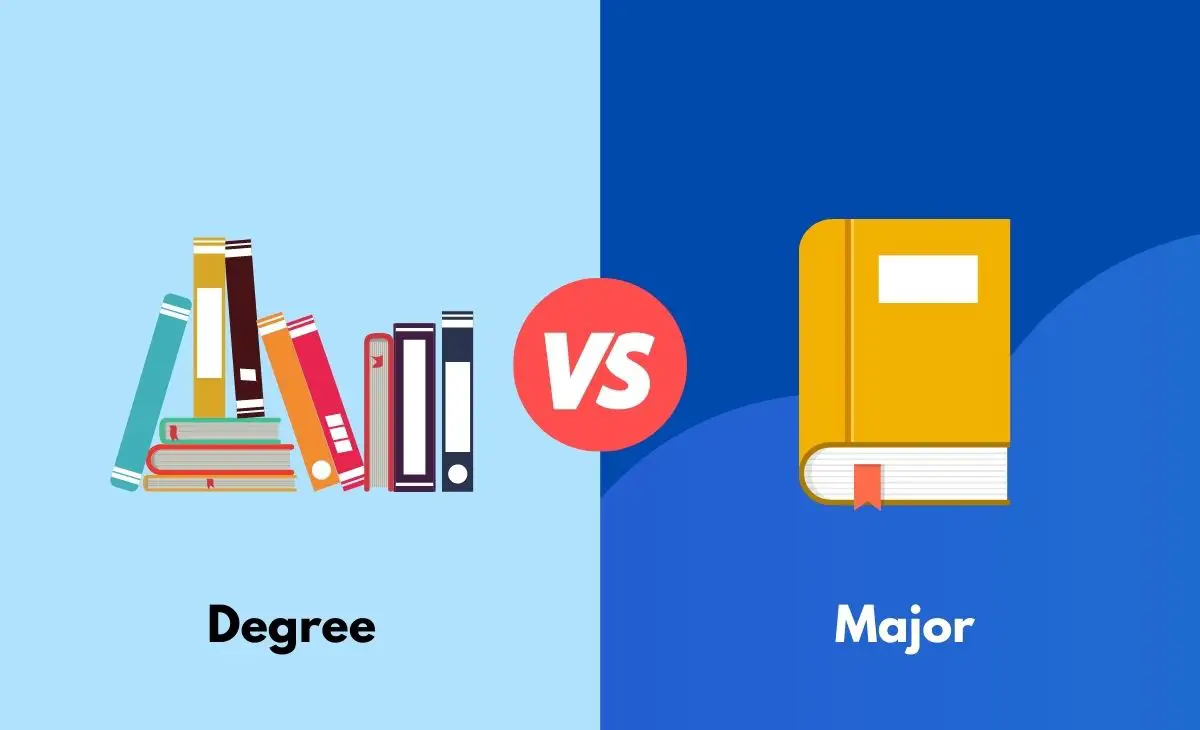 Difference Between Degree and Major