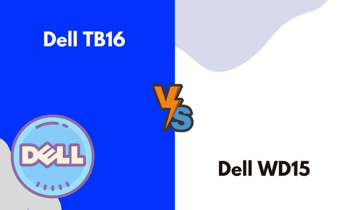 Difference Between Dell TB16 and WD15