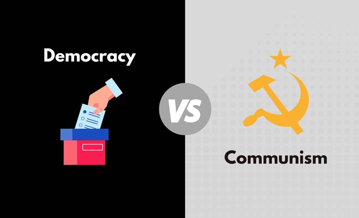 Difference Between Democracy and Communism