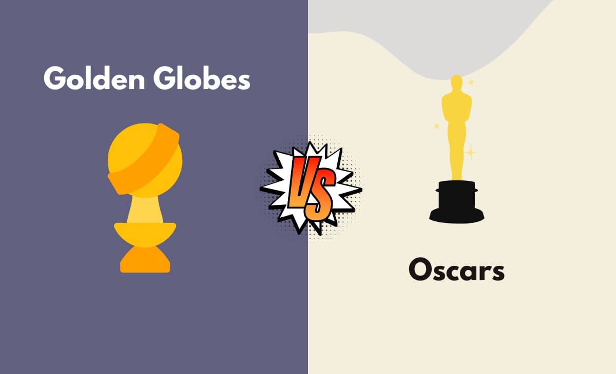 Difference Between Golden Globes and Oscars