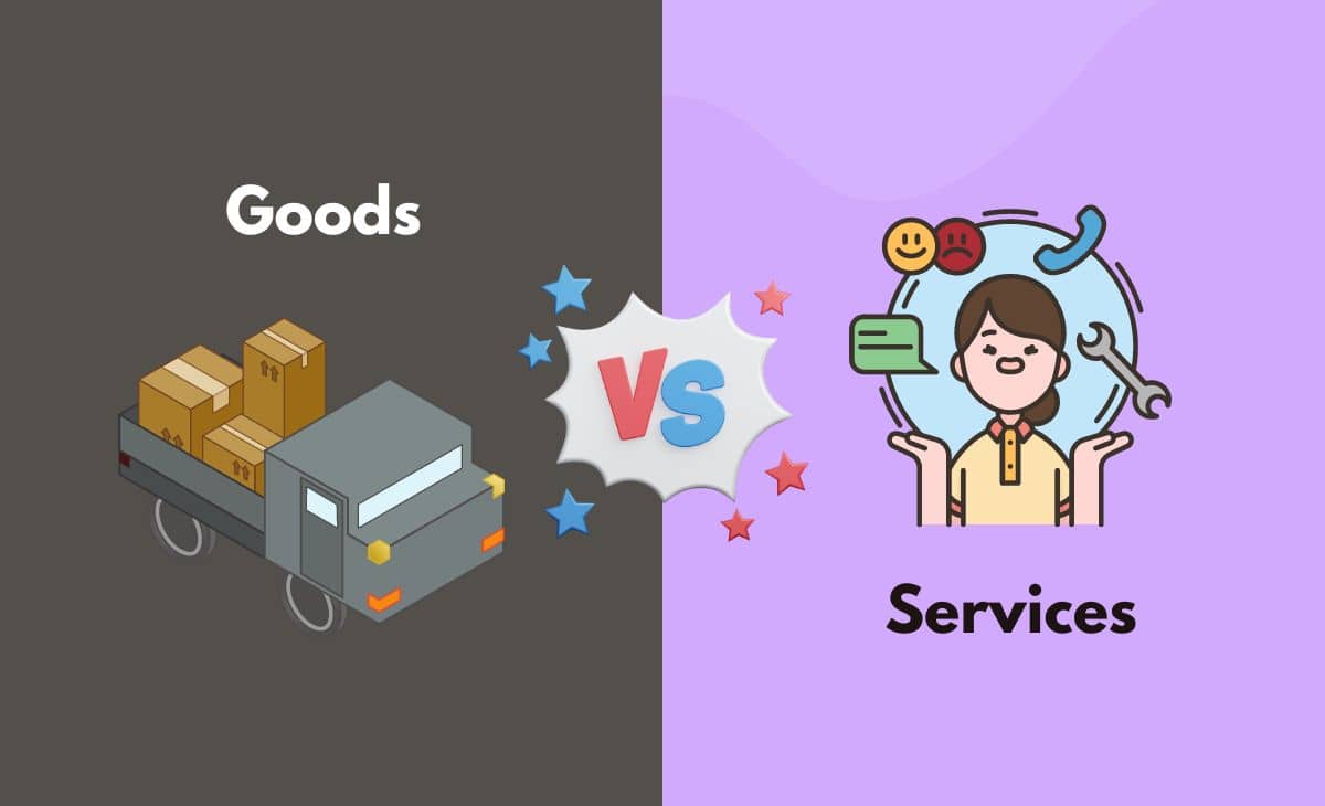 Goods Vs Services What s The Difference With Table 