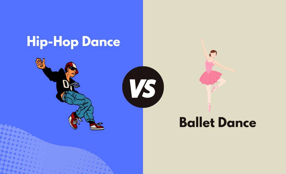 Difference Between Hip-hop and Ballet Dance