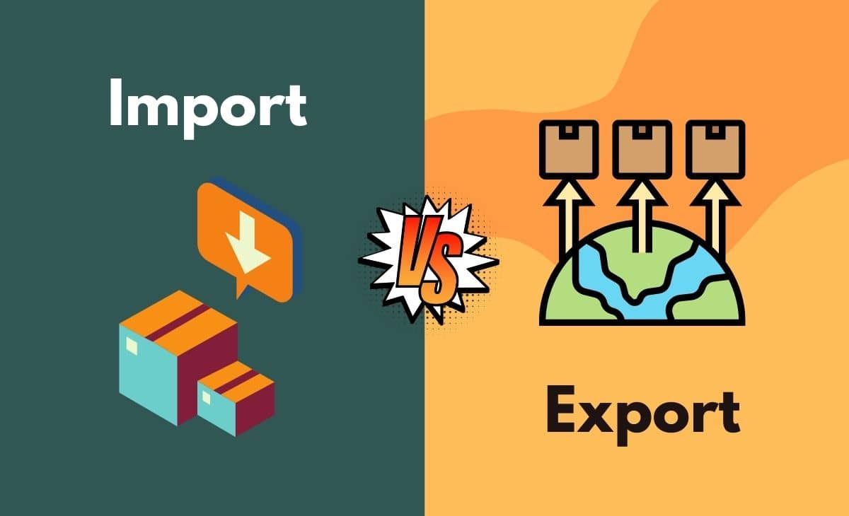 Export и Import разница мода. Import значение