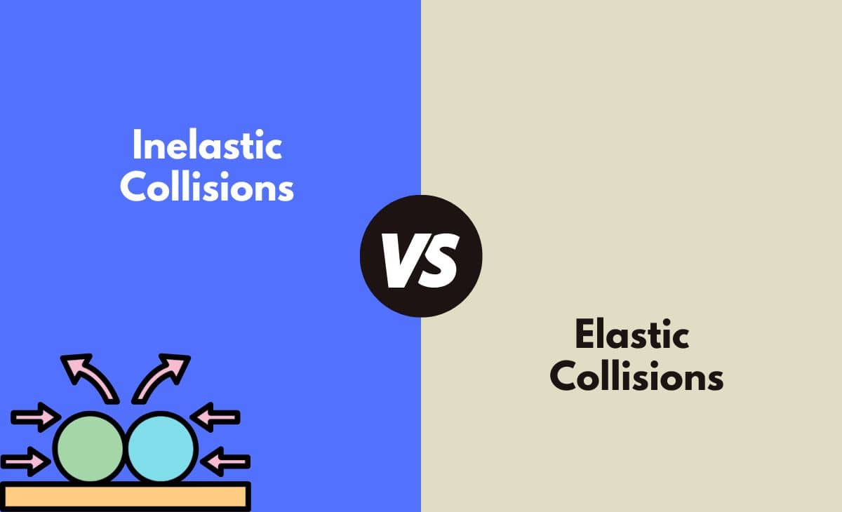 Difference Between Inelastic and Elastic Collisions