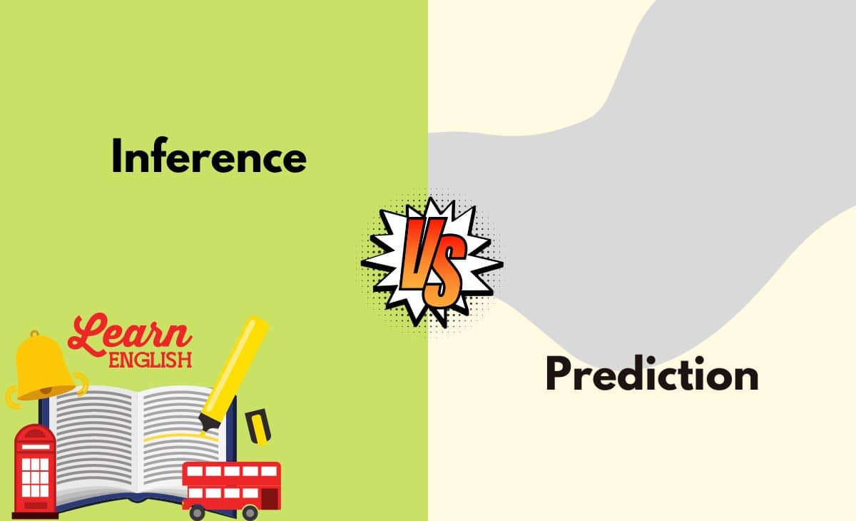 Difference Between Inference and Prediction