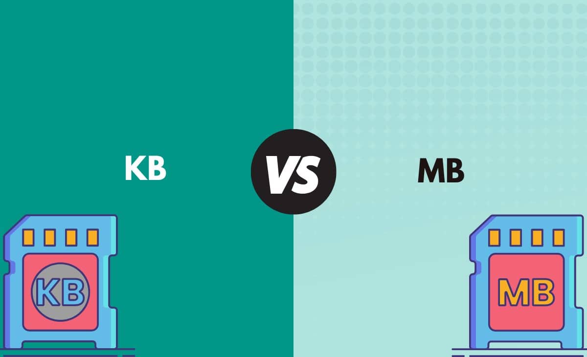 Difference Between KB and MB