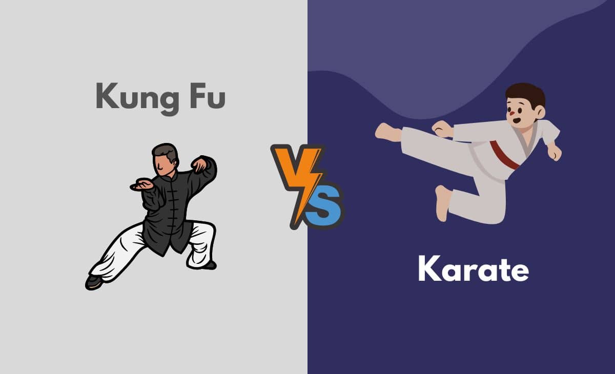 Difference Between Kung Fu and Karate