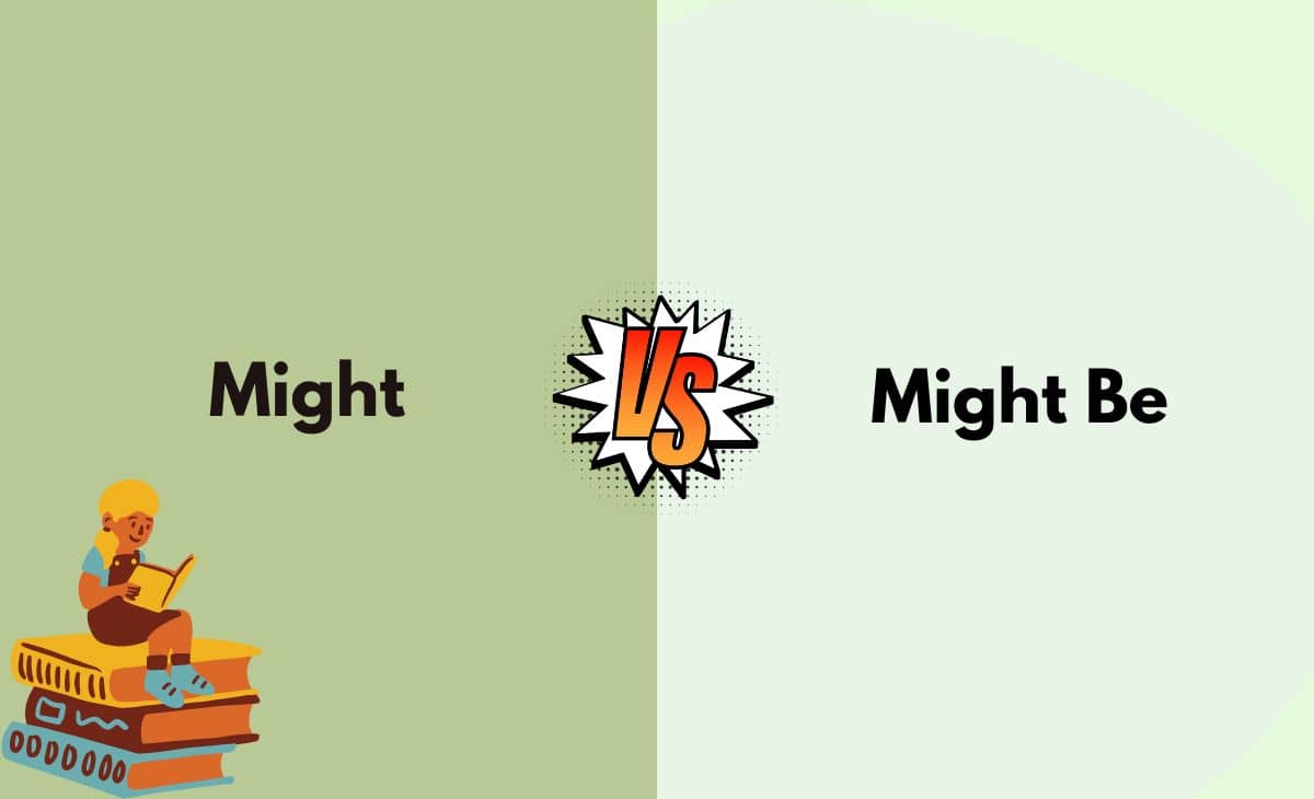 Difference Between Might and Might Be