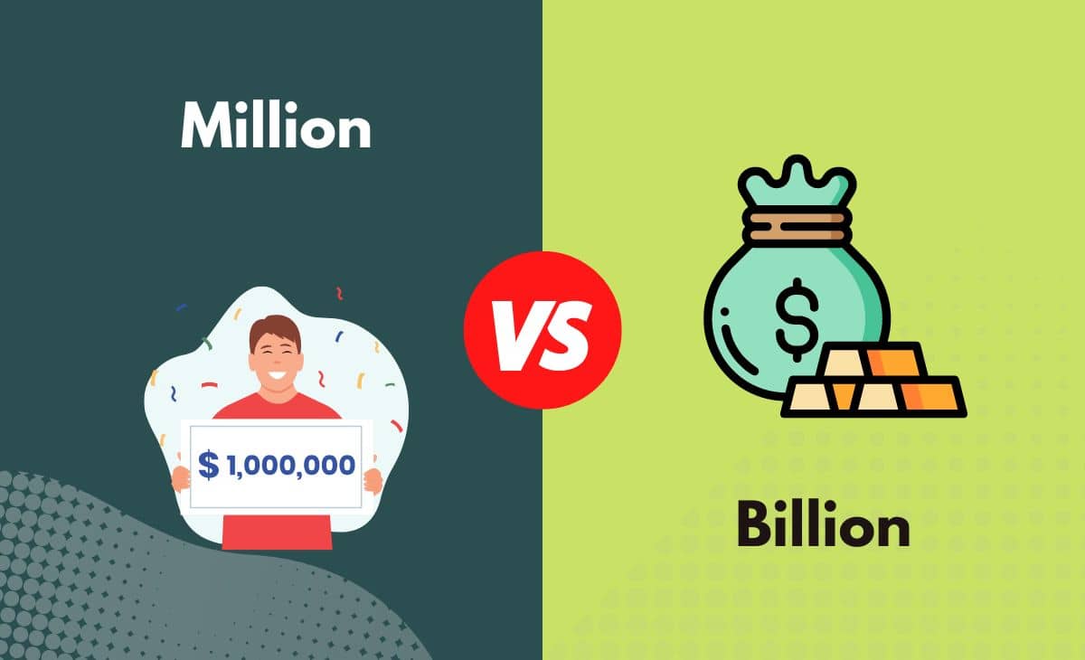 Difference Between Million and Billion