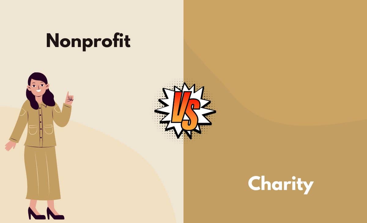 Difference Between Nonprofit and Charity