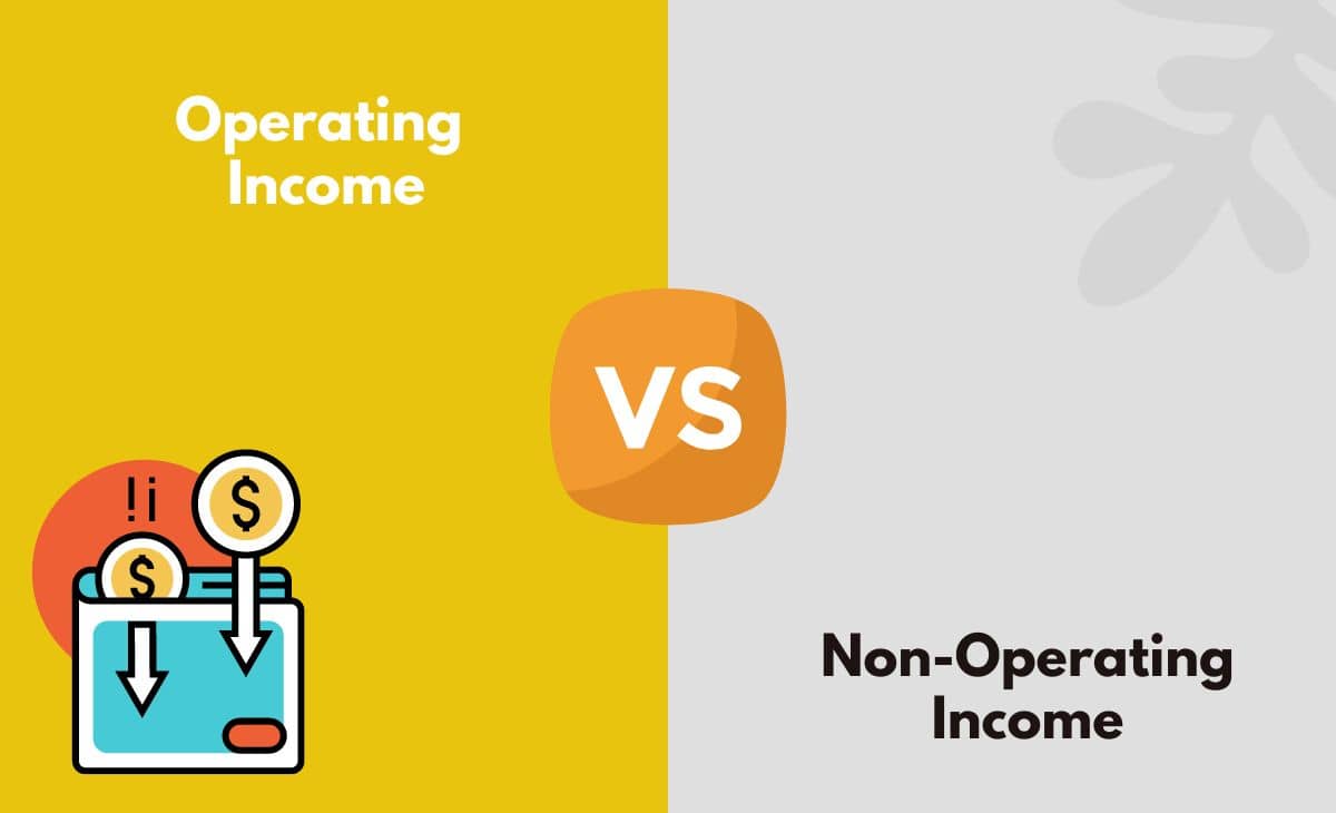 Difference Between Operating and Non-Operating Income