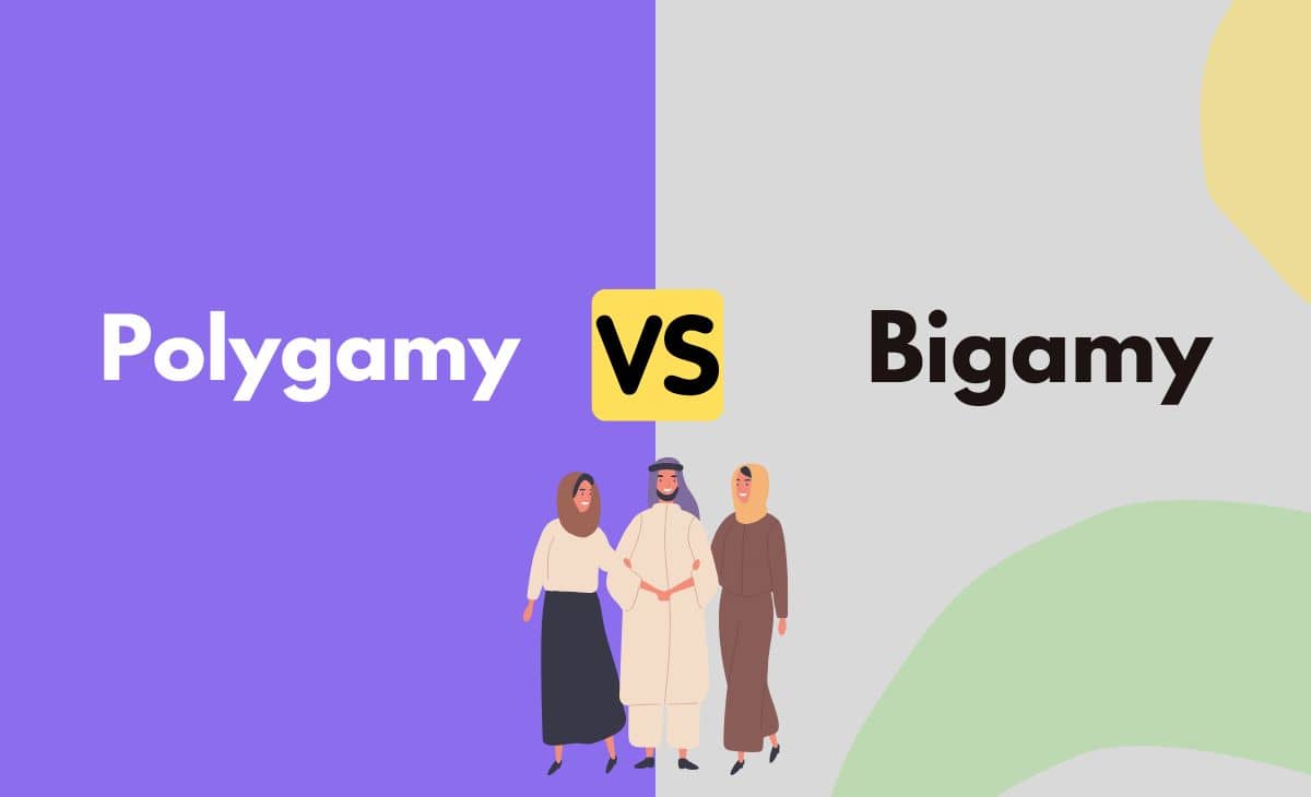 Difference Between Polygamy and Bigamy