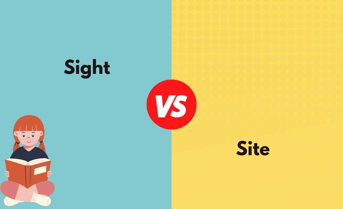 Difference Between Sight and Site