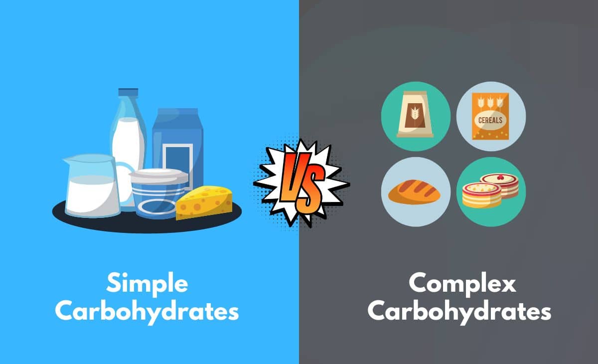 Difference Between Simple Carbohydrates And Complex Carbohydrates