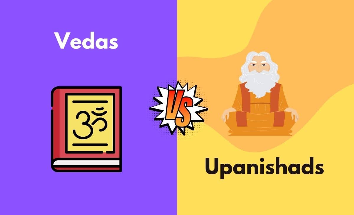 Difference Between Vedas and Upanishads