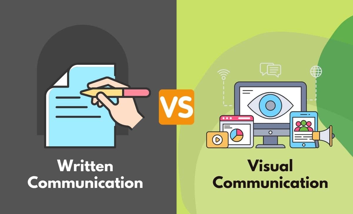 Difference Between Written Communication and Visual Communication