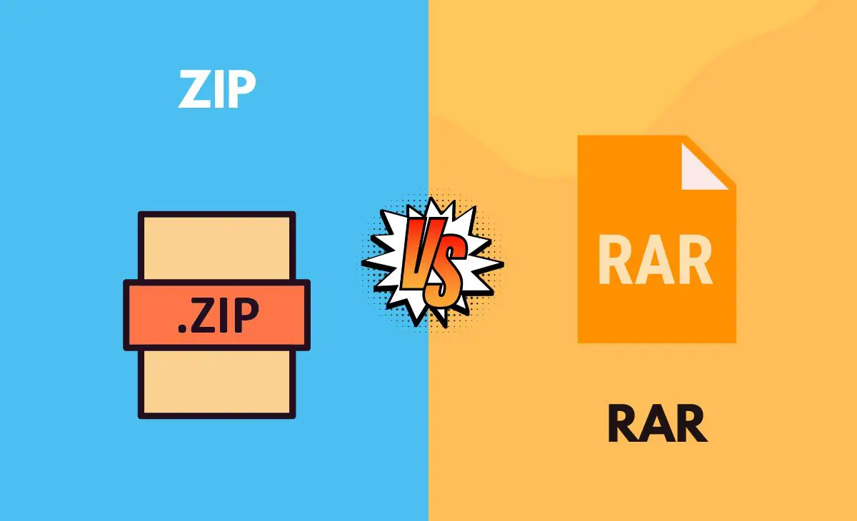 Difference Between ZIP and RAR