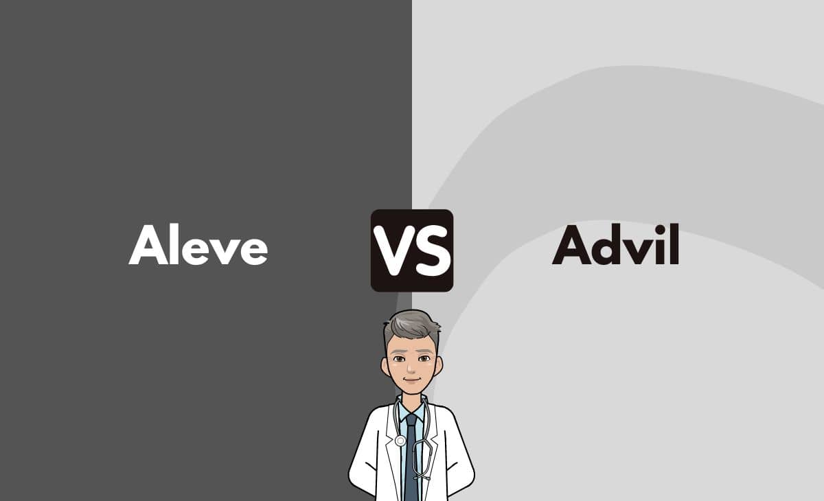 Difference Between Aleve and Advil