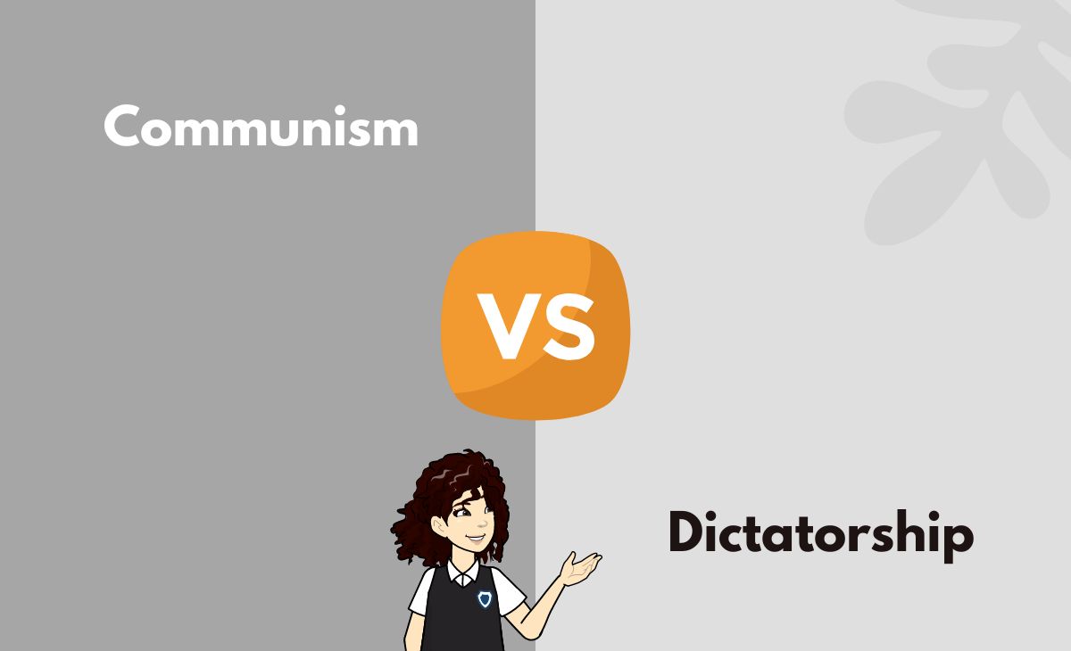 Difference Between Communism and Dictatorship