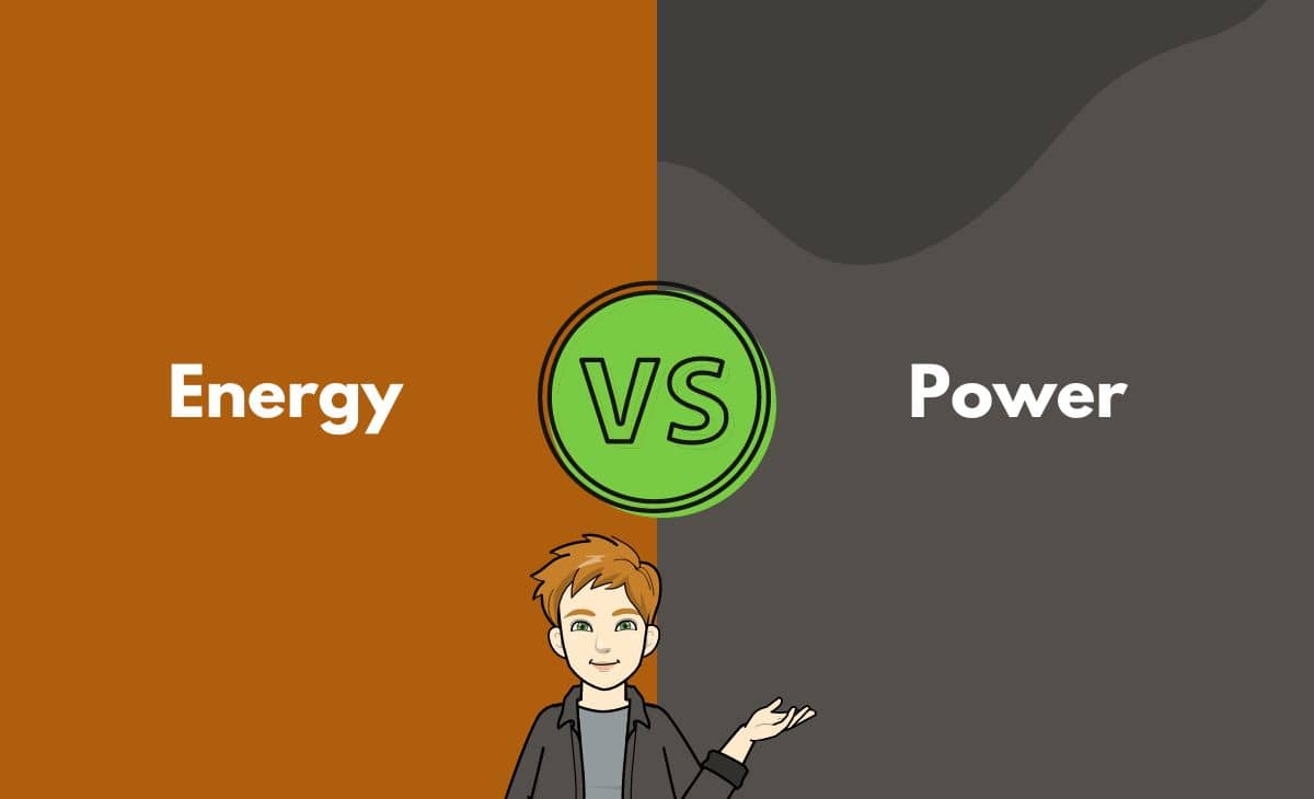 Difference Between Energy and Power