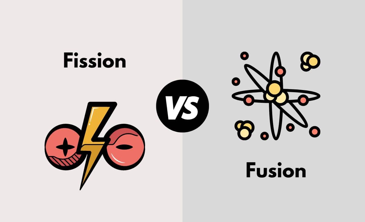 Difference Between Fission and Fusion