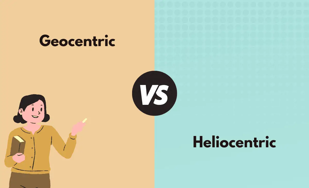 Difference Between Geocentric and Heliocentric