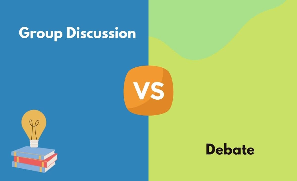 Difference Between Group Discussion and Debate