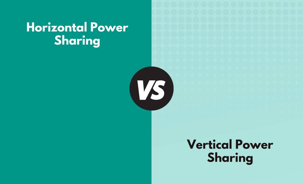 Difference Between Horizontal and Vertical Power Sharing