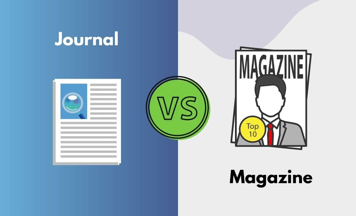 Difference Between Journal and Magazine