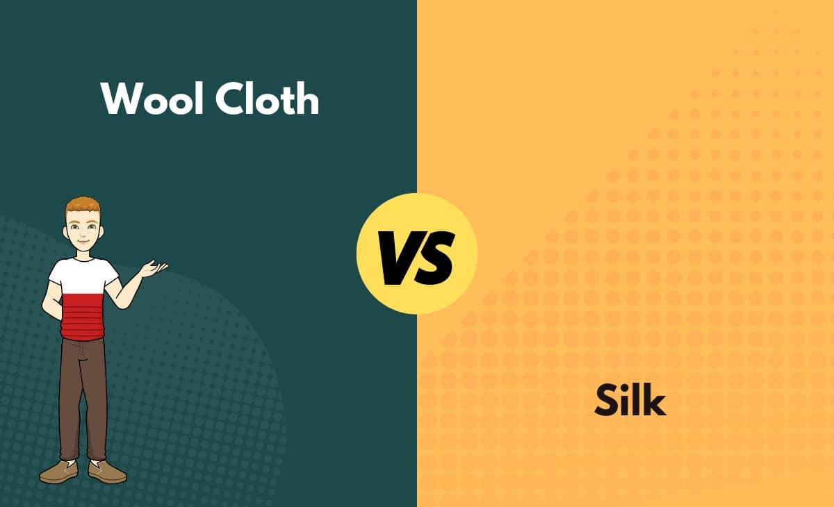 Difference Between Wool Cloth and Silk