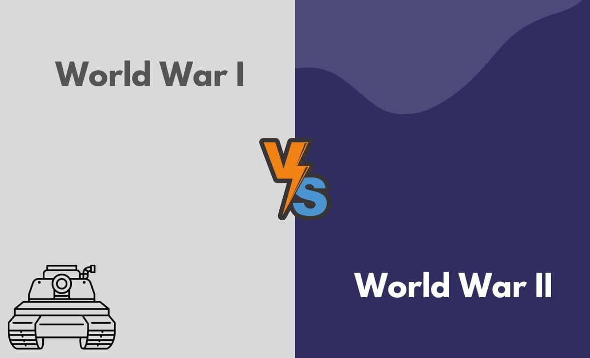 Difference Between World War I and World War II