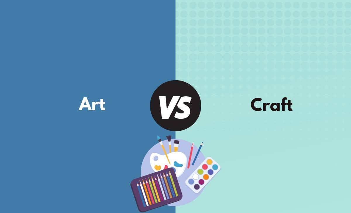 Difference between Art and Craft