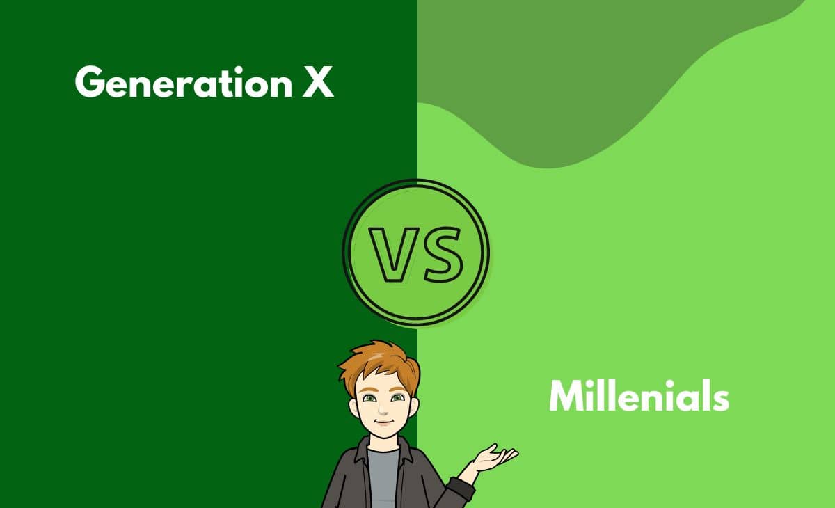 Difference Between Generation X and Millenials