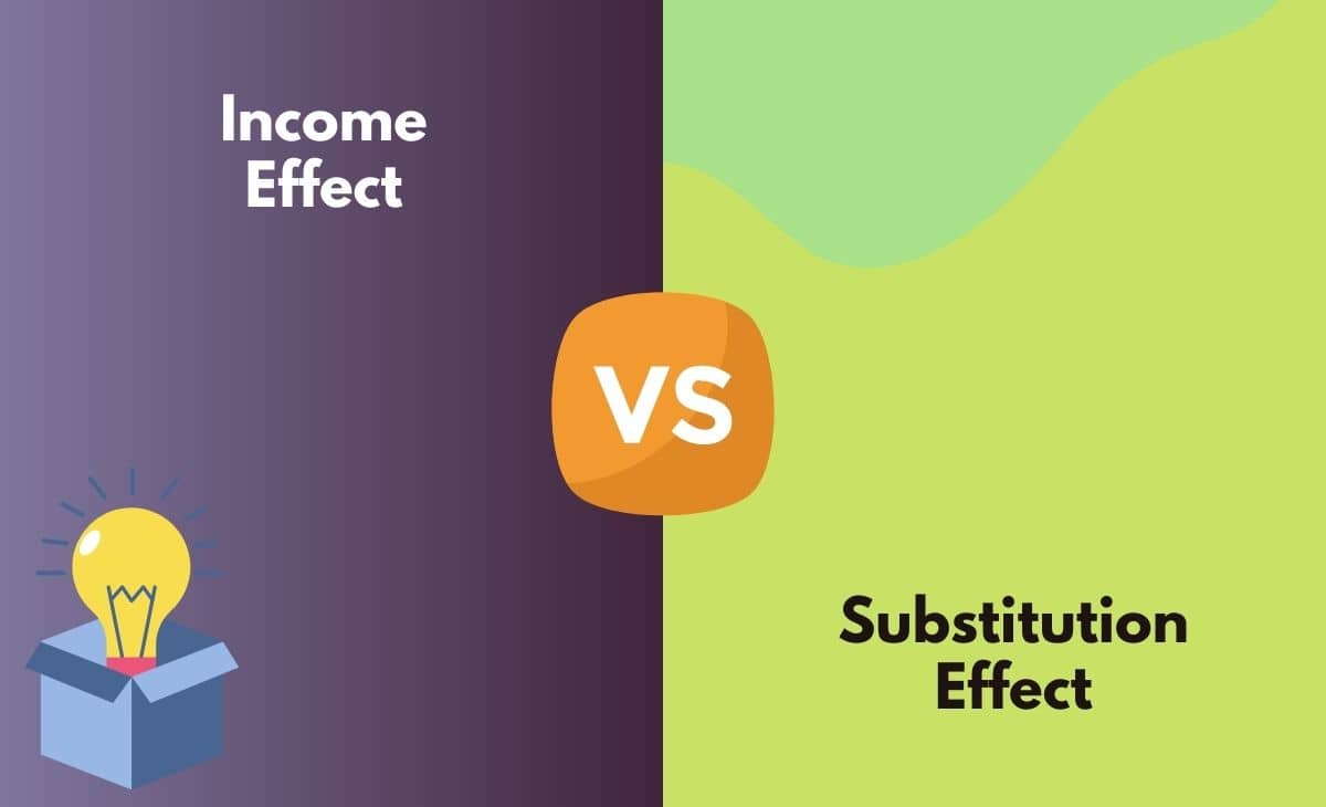 Difference Between Income Effect and Substitution Effect