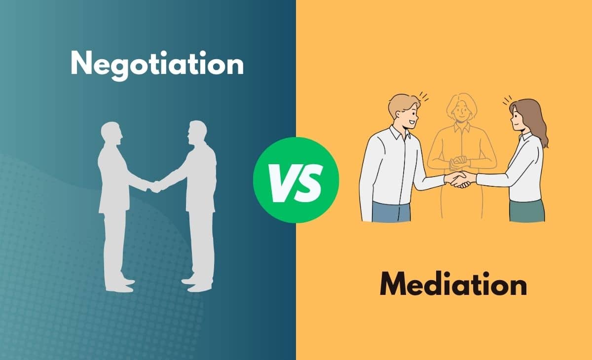 Negotiation vs. Mediation - What's the Difference (With Table)