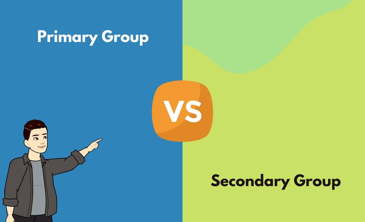Difference Between Primary Group and Secondary Group