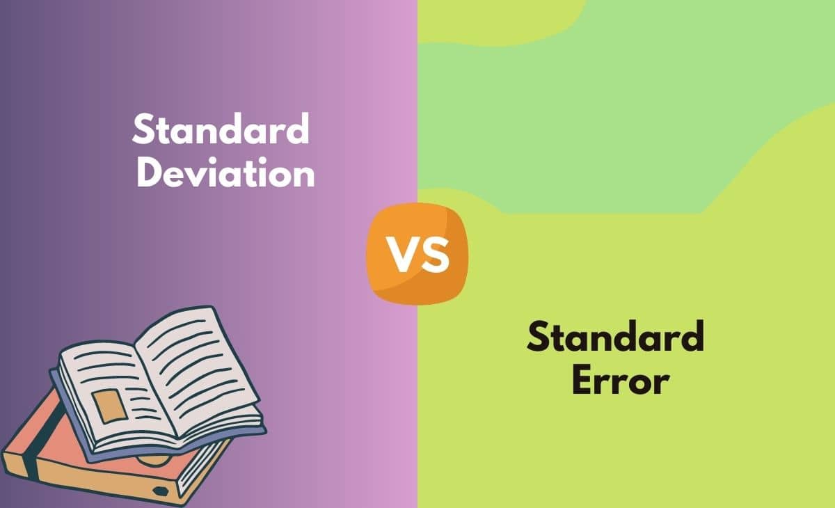 Difference Between Standard Deviation and Standard Error