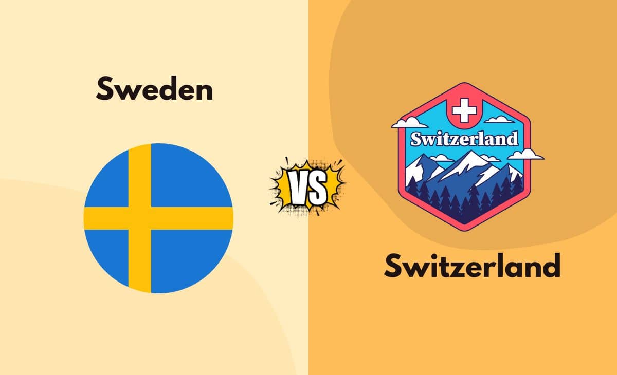 Difference Between Sweden and Switzerland