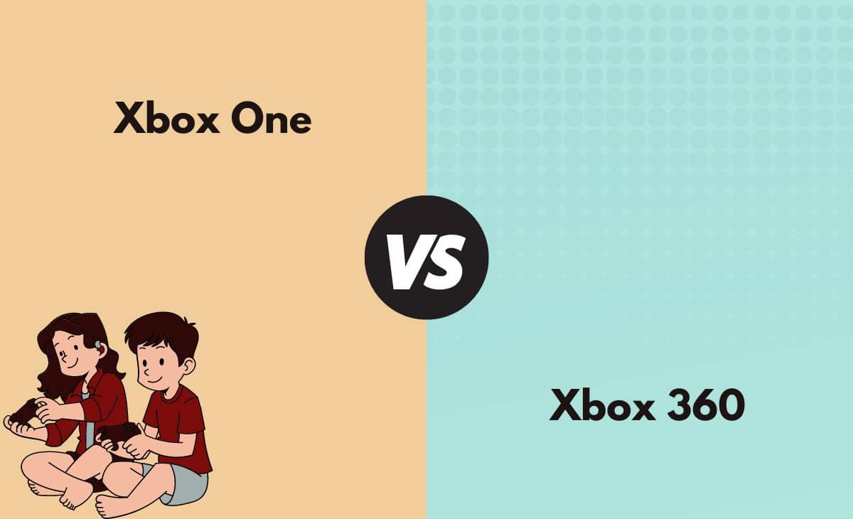 Difference Between Xbox One and Xbox 360