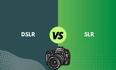 difference between point and shoot camera and dslr camera