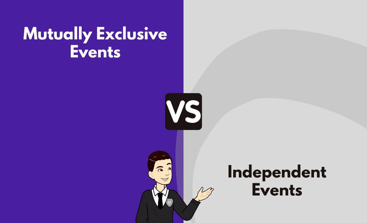 Difference Between Mutually Exclusive and Independent Events