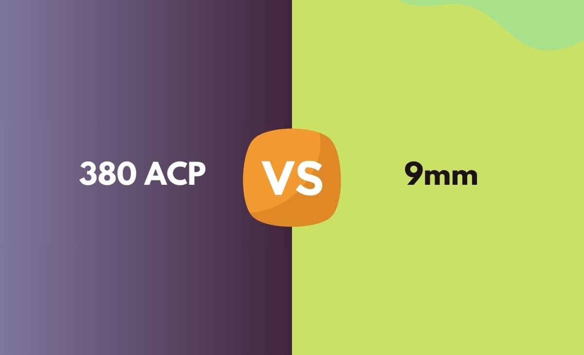 Difference Between 380 ACP and 9mm